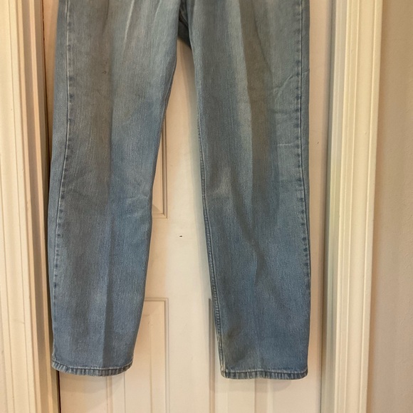 Levi’s 550 Jeans Orange Tab, Vintage, Men’s 36” x 32”, Well Loved, Well Worn. - Picture 5 of 11